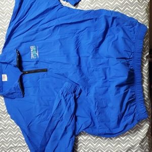 Crazy Shirts Pullover Nylon Jacket Lightweight Qtr Zip Pebble Beach Logo LG Golf